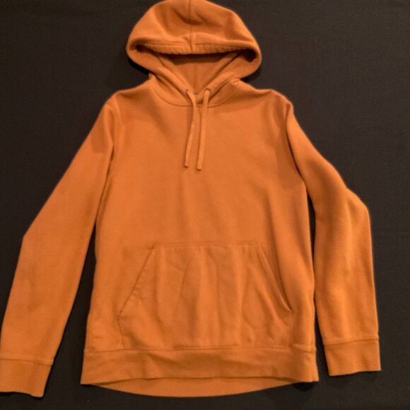 Tek Gear Muted Orange Hoodie Ultrasoft Fleece Mens Size Small - Picture 1 of 6